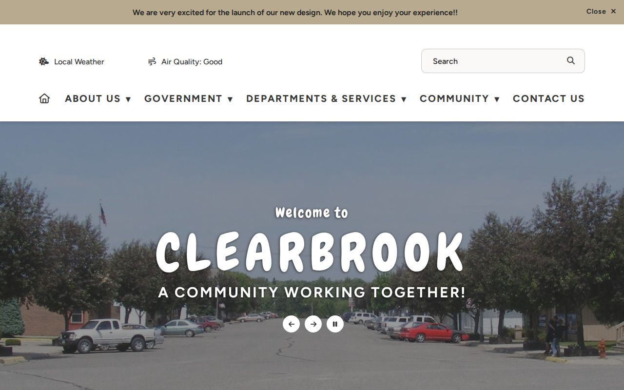 Clearbrook court docket routing from the Clearbrook services and government page